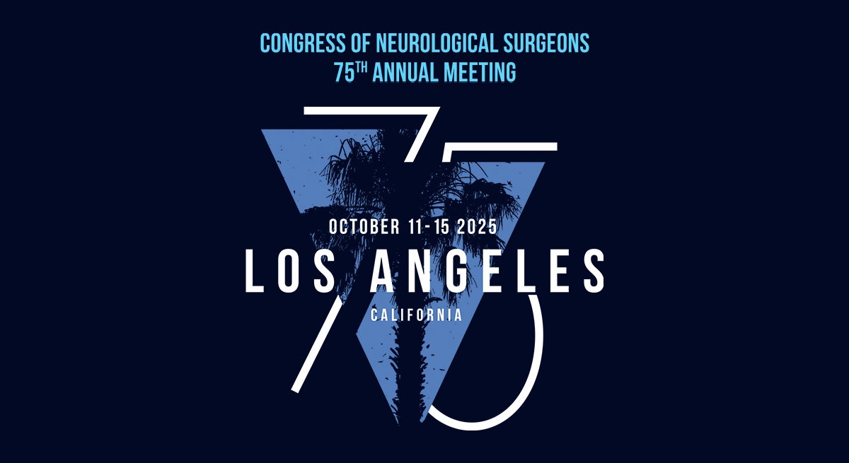 More Info for 2025 Congress of Neurological Surgeons Annual Meeting 